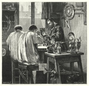 Die Kunst des Treibens (Stich) von English School