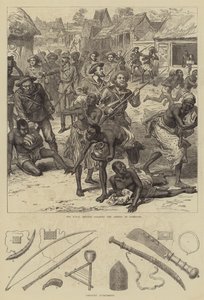 Der Ashantee-Krieg (Stich) von English School