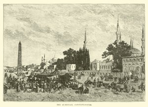 Der At-meidan, Konstantinopel von English School