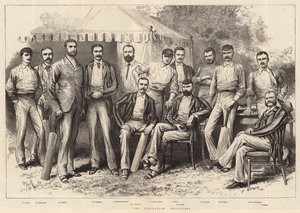 Die australischen Cricketspieler