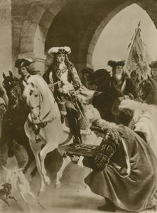 Der österreichische Prinz, der Belgrad eroberte (Gravur)