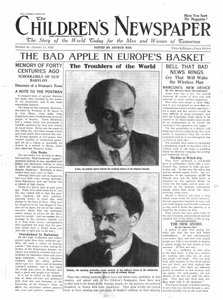 Der schlechte Apfel im Korb Europas, Titelseite von 