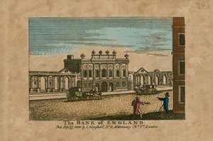 Die Bank von England von English School