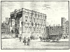 Der Bankettsaal, Whitehall von English School