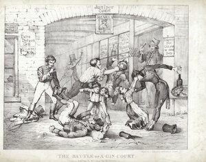 Die Schlacht von Azincourt von English School