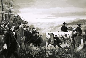 Die Schlacht von Antietam von English School