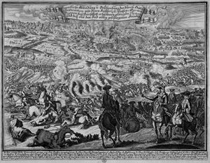Die Schlacht von Blenheim, 13. August 1704