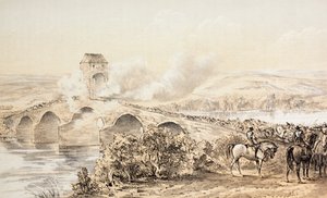 Die Schlacht von Bothwell Bridge, 22. Juni 1679, aus 