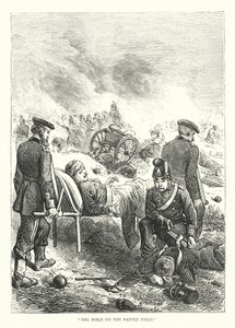 Die Bibel auf dem Schlachtfeld (Stich) von English School