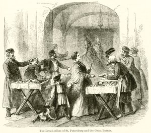 Die Brothändler von St. Petersburg und der Große Basar von English School