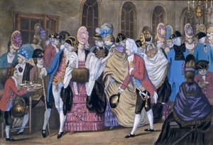 Die Brot- und Buttermanufaktur oder die Launen von Bagnigge Wells, veröffentlicht von Carington Bowles, 1772