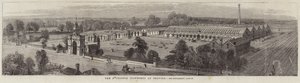Die Britannia Eisenwerke in Bedford von English School