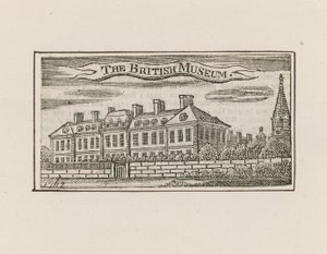 Das British Museum im Montague House