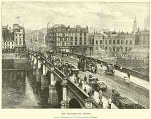 Die Broomielaw-Brücke von English School