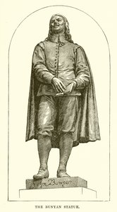 Die Bunyan-Statue von English School