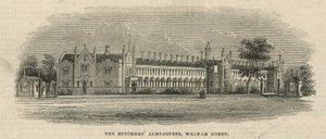 Die Metzger Armenhäuser in Walham Green von English School