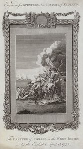 Die Eroberung von Tobago von English School