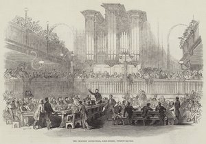Die Chartisten-Konvention, John-Street, Fitzroy-Square von English School