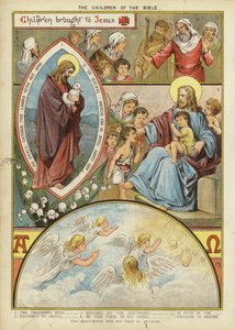Die Kinder der Bibel: Kinder zu Jesus gebracht von English School
