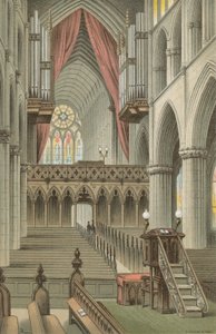 Der Chor, Glasgow Cathedral von English School