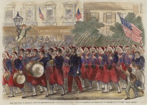 Der Bürgerkrieg in Amerika von English School