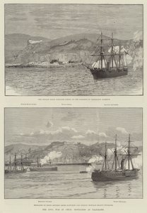 Der Bürgerkrieg in Chile, Feindseligkeiten in Valparaiso von English School
