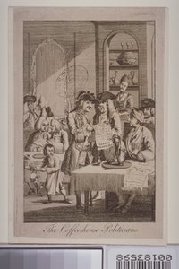 Die Kaffeehaus-Politiker, 1772