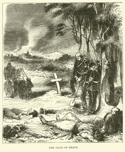 Das Kreuz des Todes, September 1870 von English School