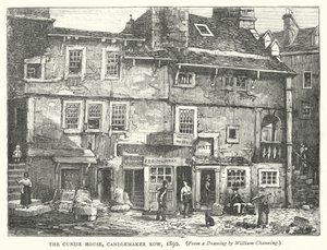 Das Cunzie House, Candlemaker Row