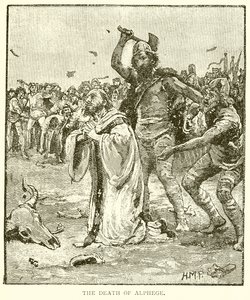 Der Tod von Alphege von English School
