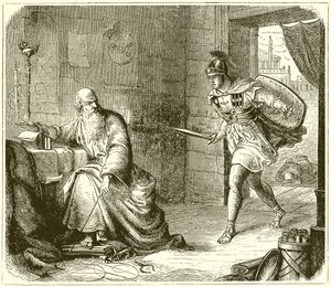 Der Tod des Archimedes von English School