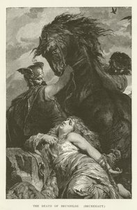 Der Tod von Brunhilde (Brunehaut) von English School