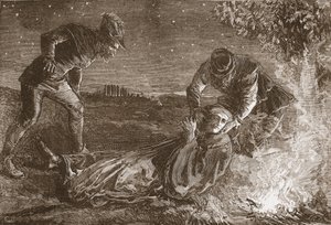 Der Tod von Zwingle, Illustration aus 