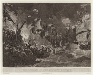 Die Niederlage der spanischen Armada von English School