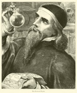 Der Arzt der Physik (Gravur) von English School