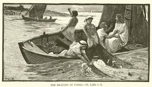 Der Fischfang, Lukas, v, 6 von English School