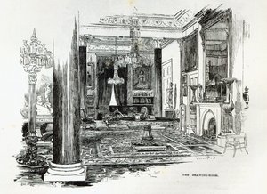 Das Wohnzimmer, Osborne House, aus 
