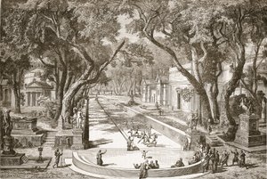Der Dromos in Sparta, restauriert