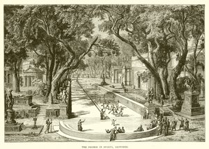 Der Dromos in Sparta, restauriert von English School