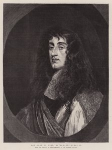 Der Herzog von York, später James II (Gravur) von English School