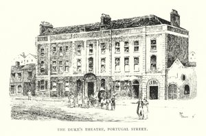 Das Herzogstheater, Portugal Street von English School