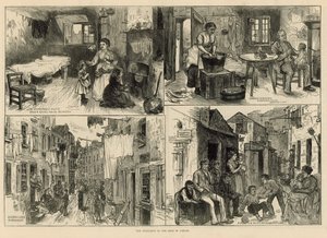 Die Wohnungen der Armen in London von English School