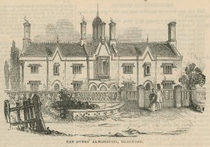 Die Färber Armenhäuser in Islington von English School