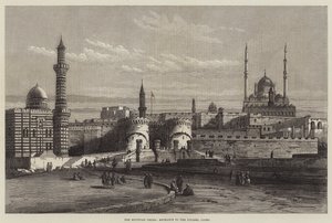 Die ägyptische Krise, Eingang zur Zitadelle, Kairo von English School
