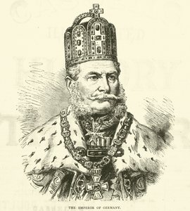 Der Kaiser von Deutschland, Dezember 1870 von English School