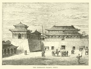 Der Kaiserpalast, Peking von English School