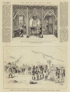 Das Ende des Karlistenkrieges von English School