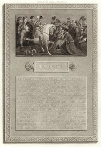 Der Einzug von James I in London