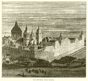 Der Escurial, nahe Madrid von English School