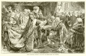 Die flämischen Adligen bitten Margarete von Parma von English School